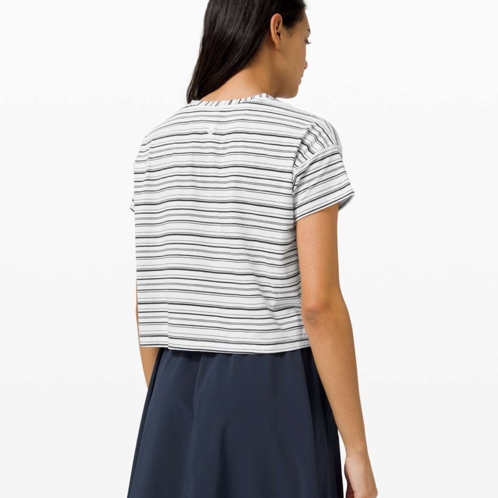 Lululemon Cates Stripe Tee